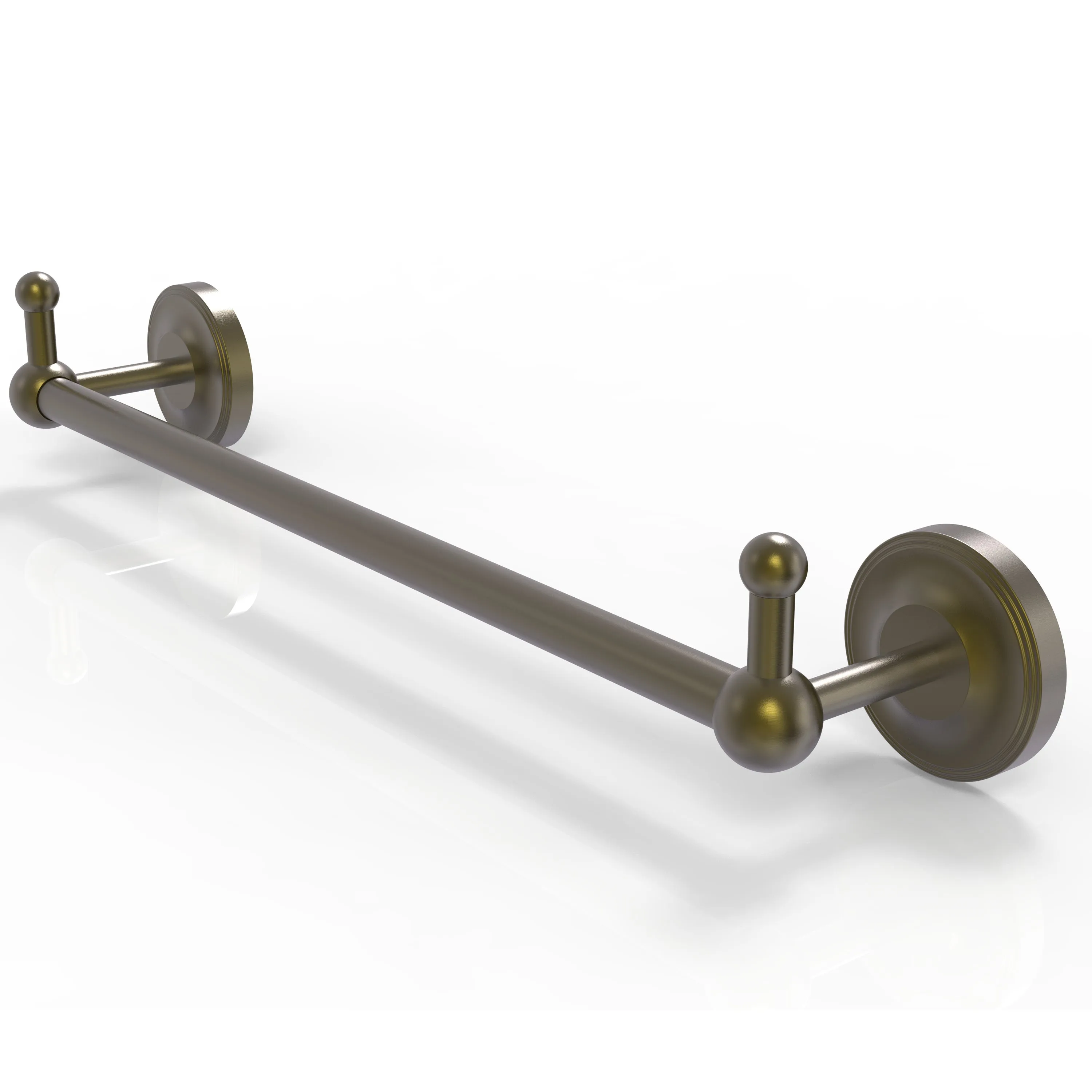 Allied Brass Prestige Regal Collection 24" Towel Bar with Integrated Hooks PR-41-24-PEG-ABR