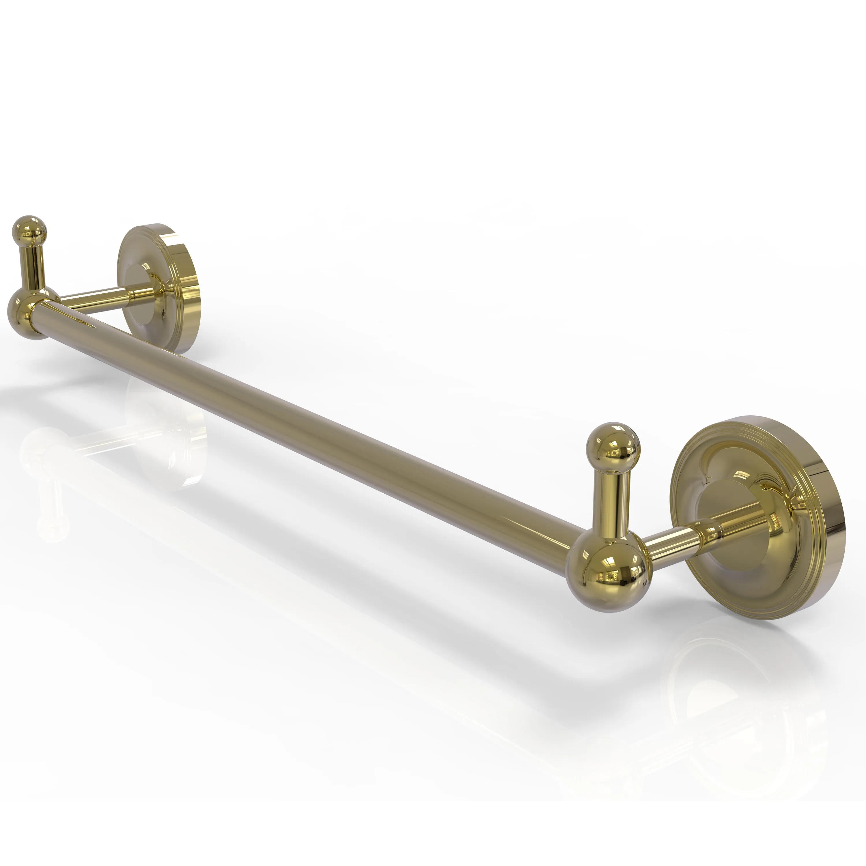 Allied Brass Prestige Regal Collection 24" Towel Bar with Integrated Hooks PR-41-24-PEG-ABR