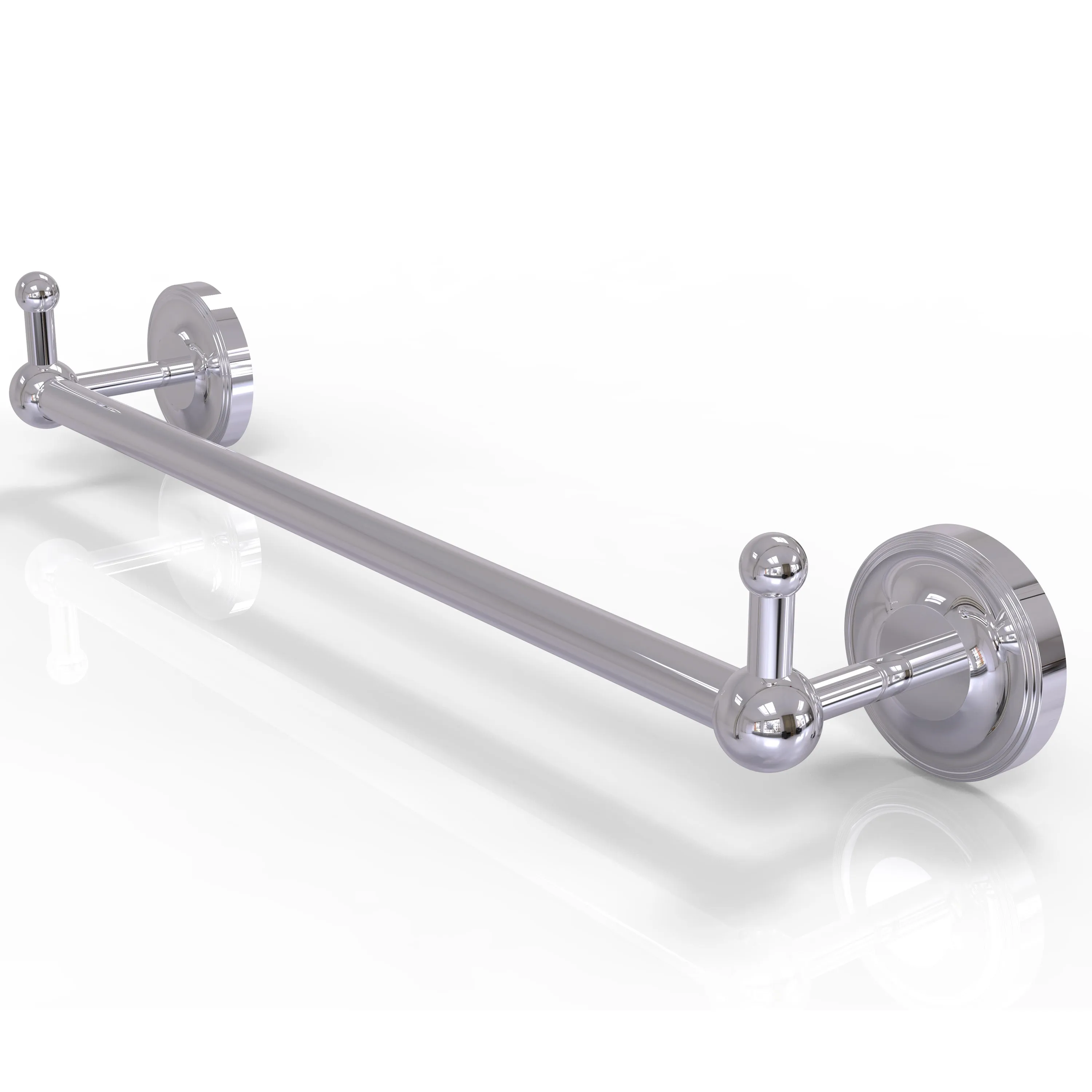 Allied Brass Prestige Regal Collection 24" Towel Bar with Integrated Hooks PR-41-24-PEG-ABR