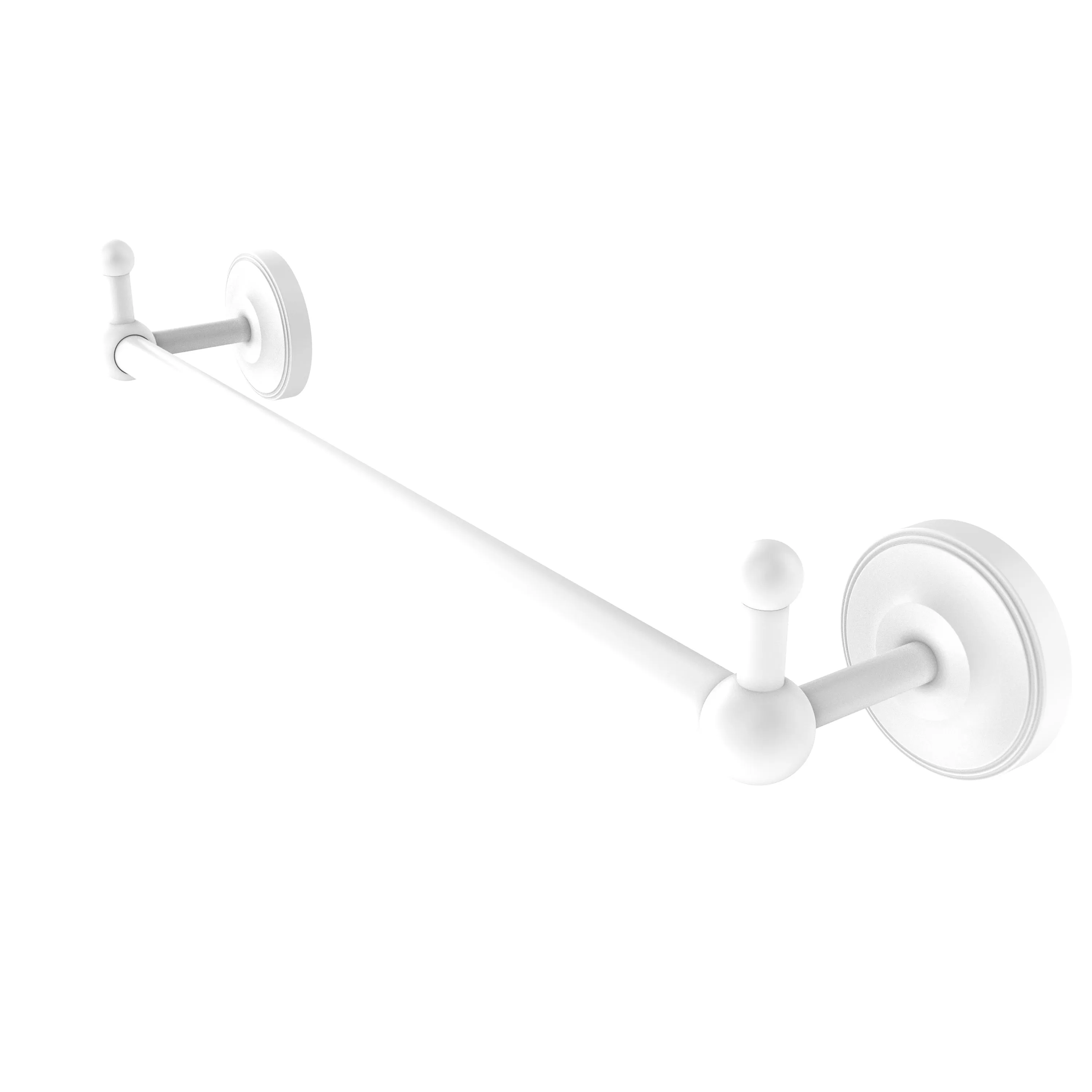 Allied Brass Prestige Regal Collection 24" Towel Bar with Integrated Hooks PR-41-24-PEG-ABR