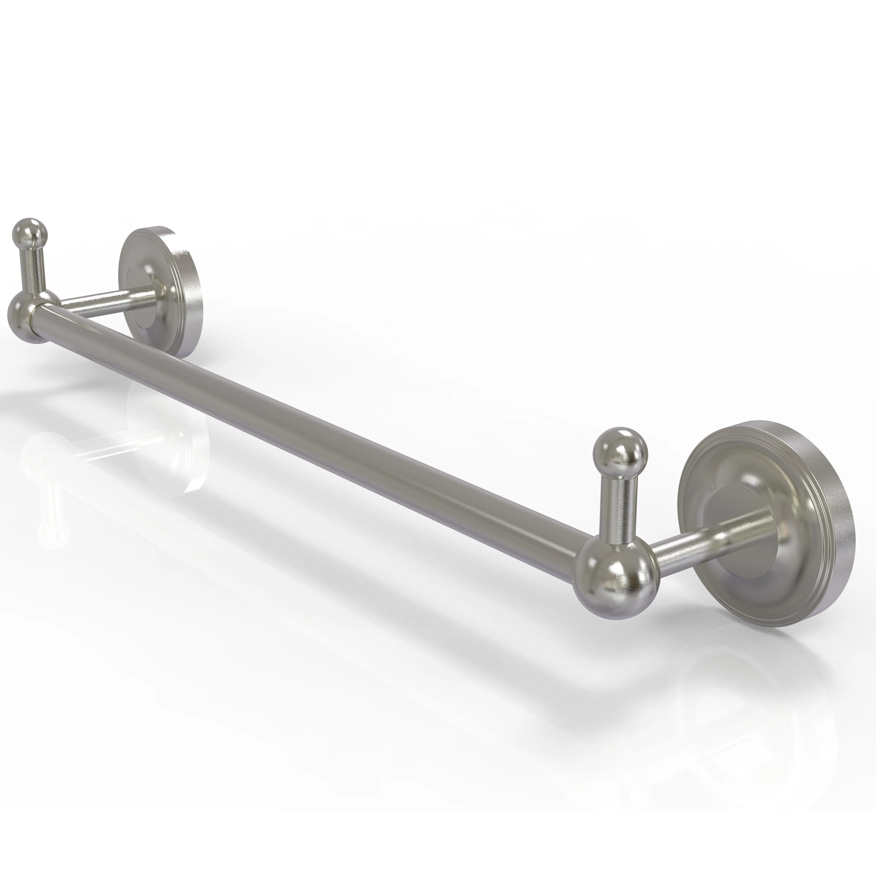 Allied Brass Prestige Regal Collection 24" Towel Bar with Integrated Hooks PR-41-24-PEG-ABR