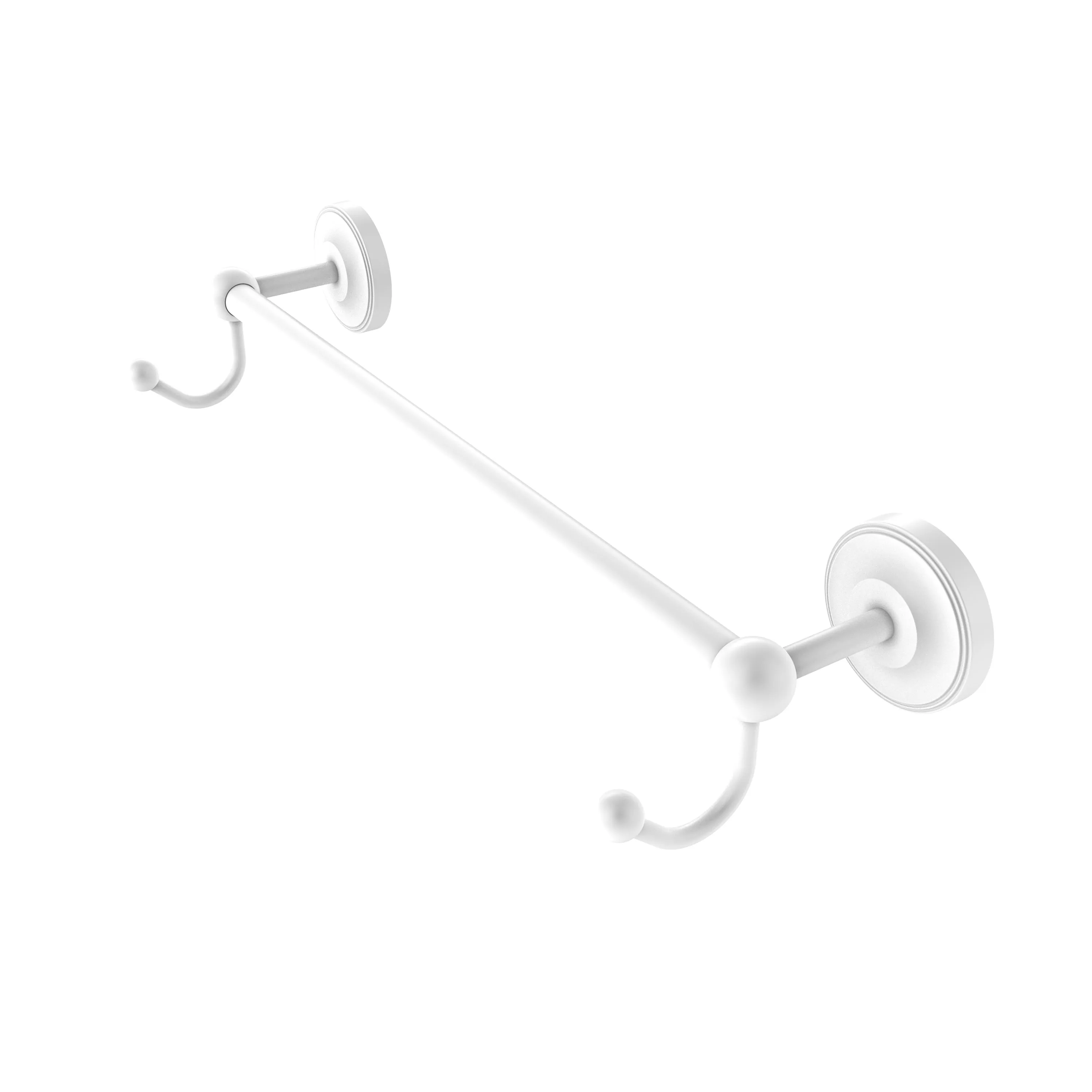 Allied Brass Prestige Regal Collection 30" Towel Bar with Integrated Hooks PR-41-30-HK-ABR
