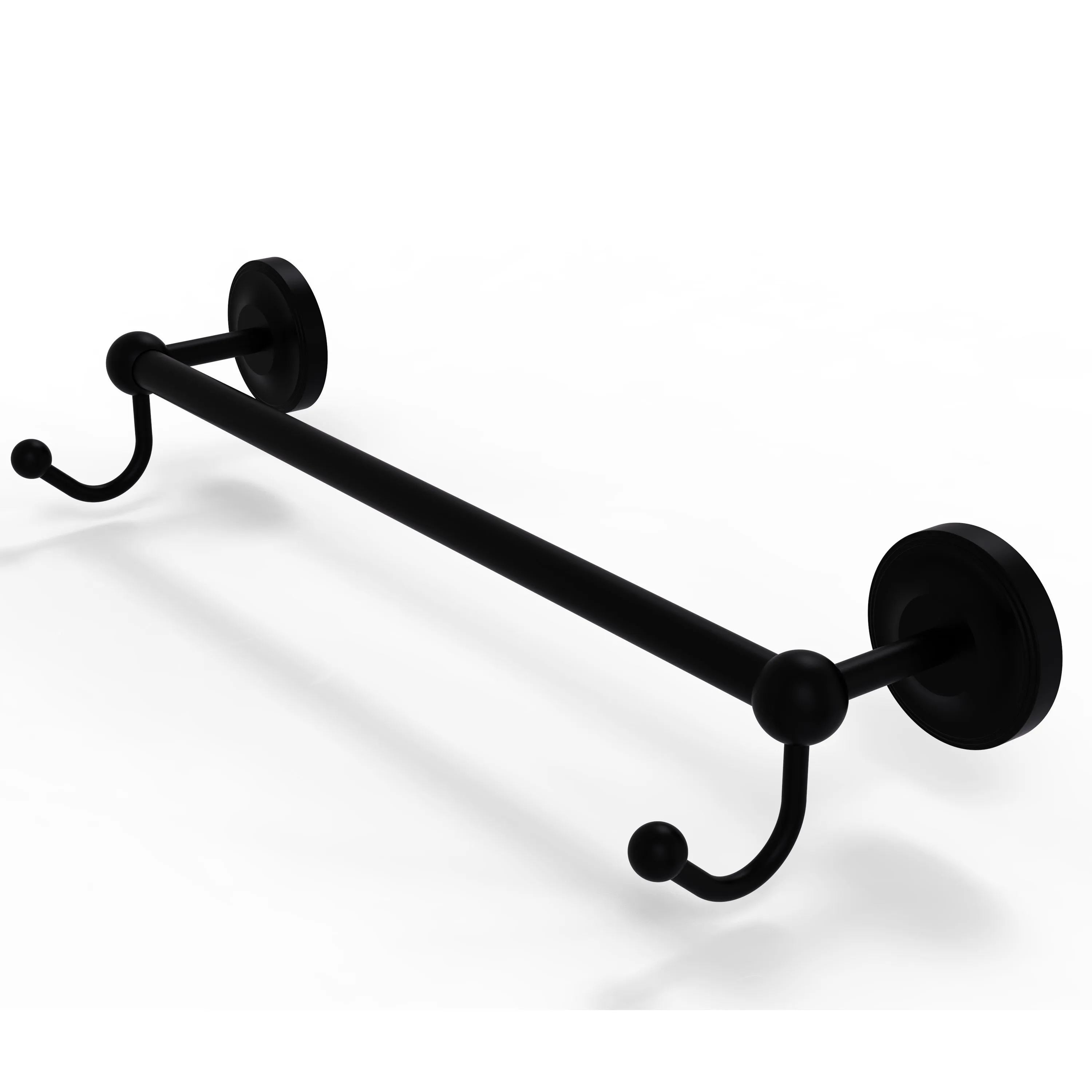 Allied Brass Prestige Regal Collection 30" Towel Bar with Integrated Hooks PR-41-30-HK-ABR