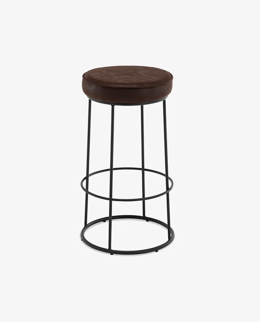 Milwaukee Round Bar Stools Set of 2