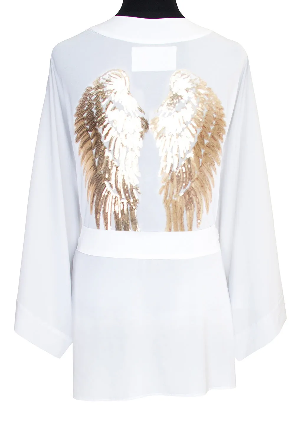 Monochrome - White Kimono Wings (White)