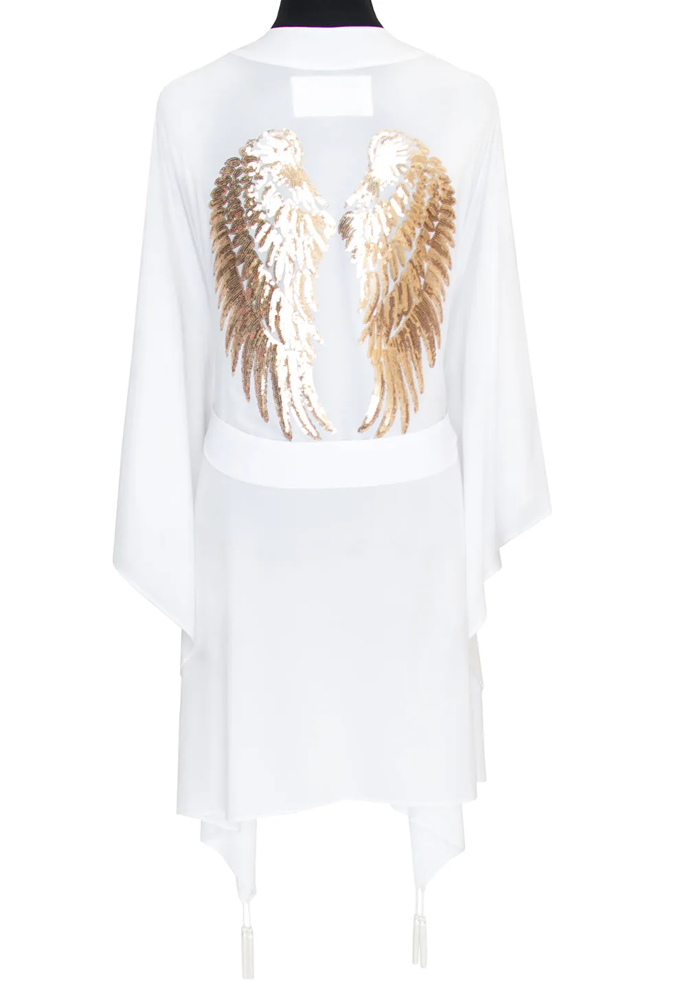 Monochrome - White Kimono Wings (White)