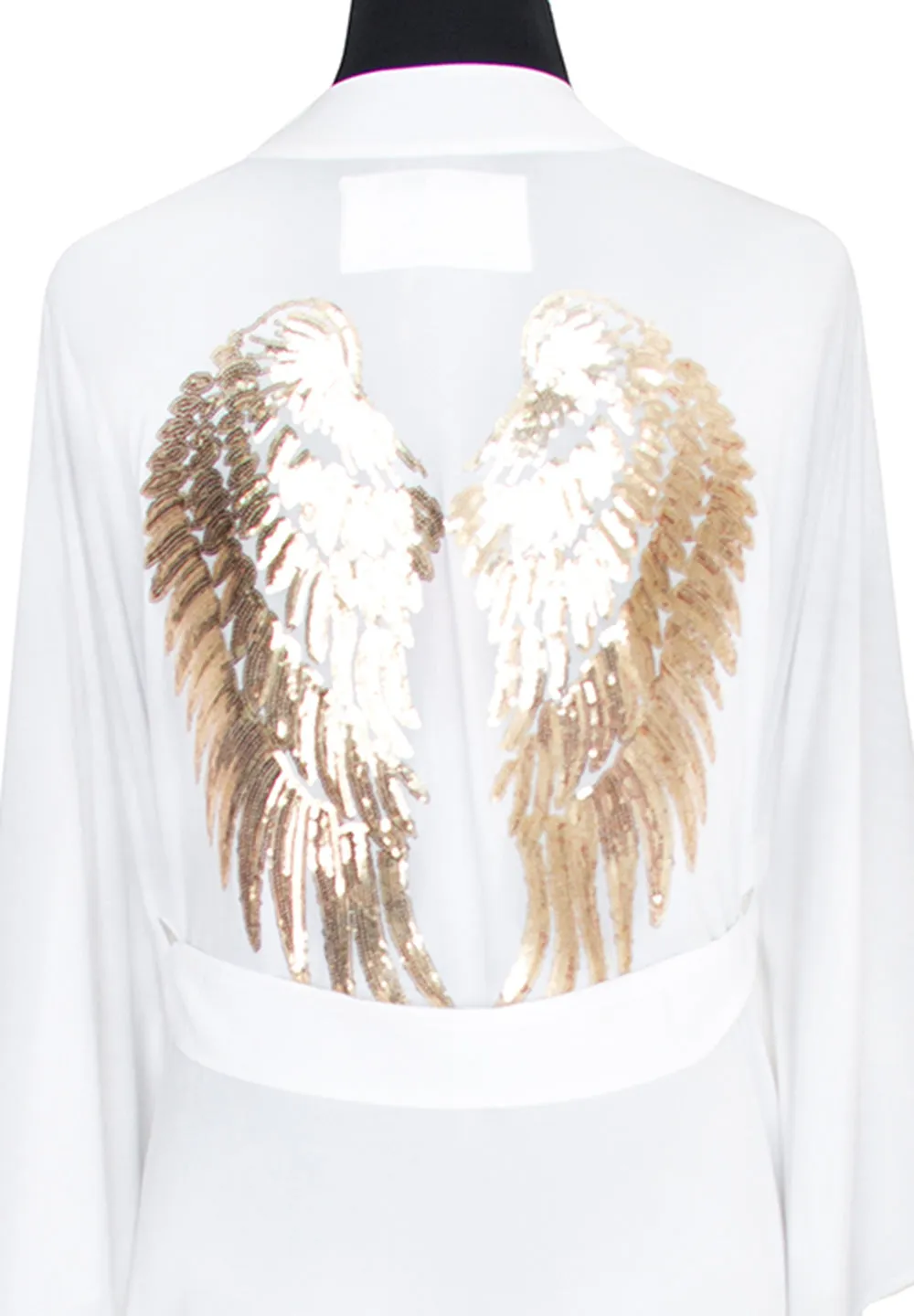 Monochrome - White Kimono Wings (White)