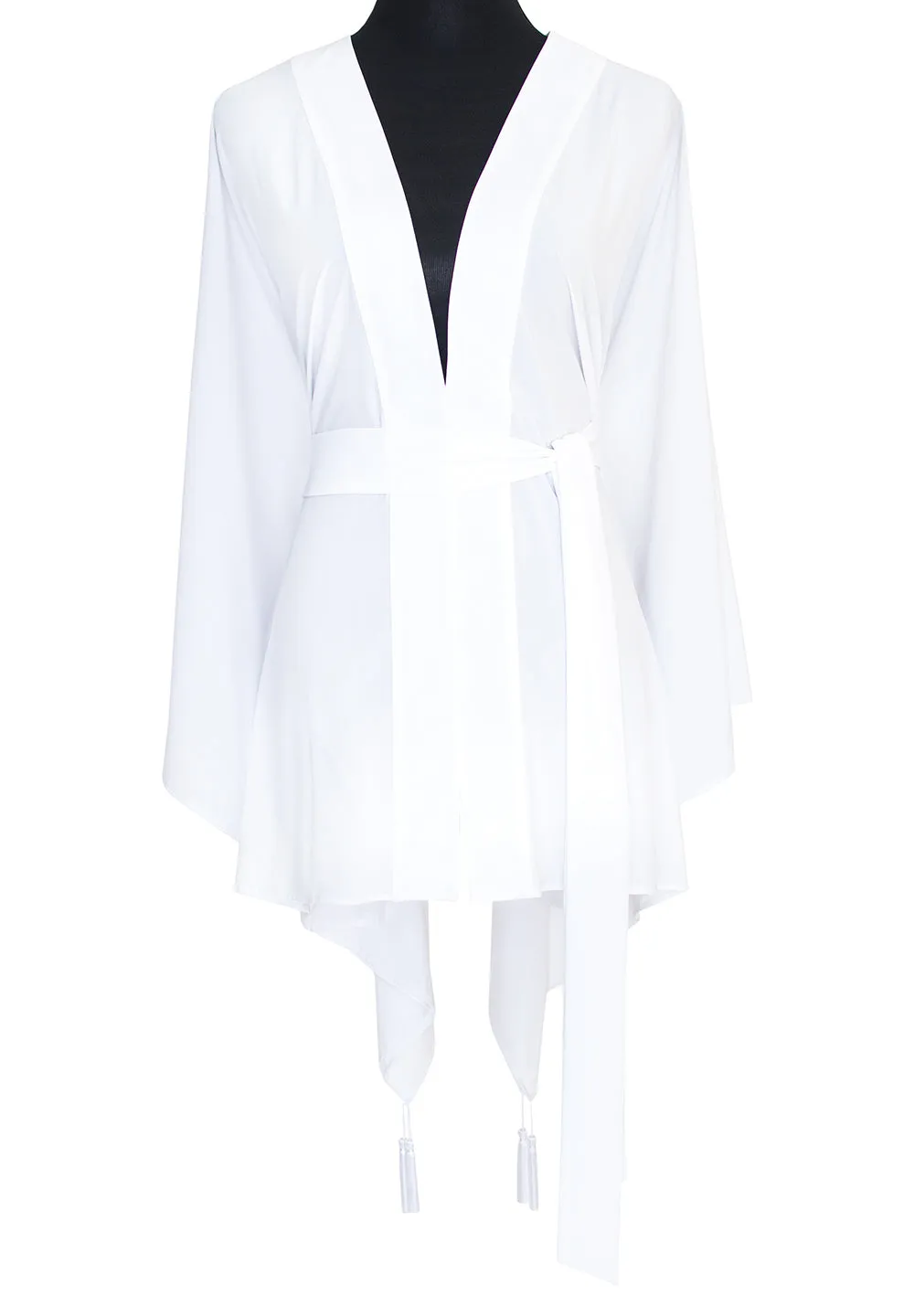 Monochrome - White Kimono Wings (White)
